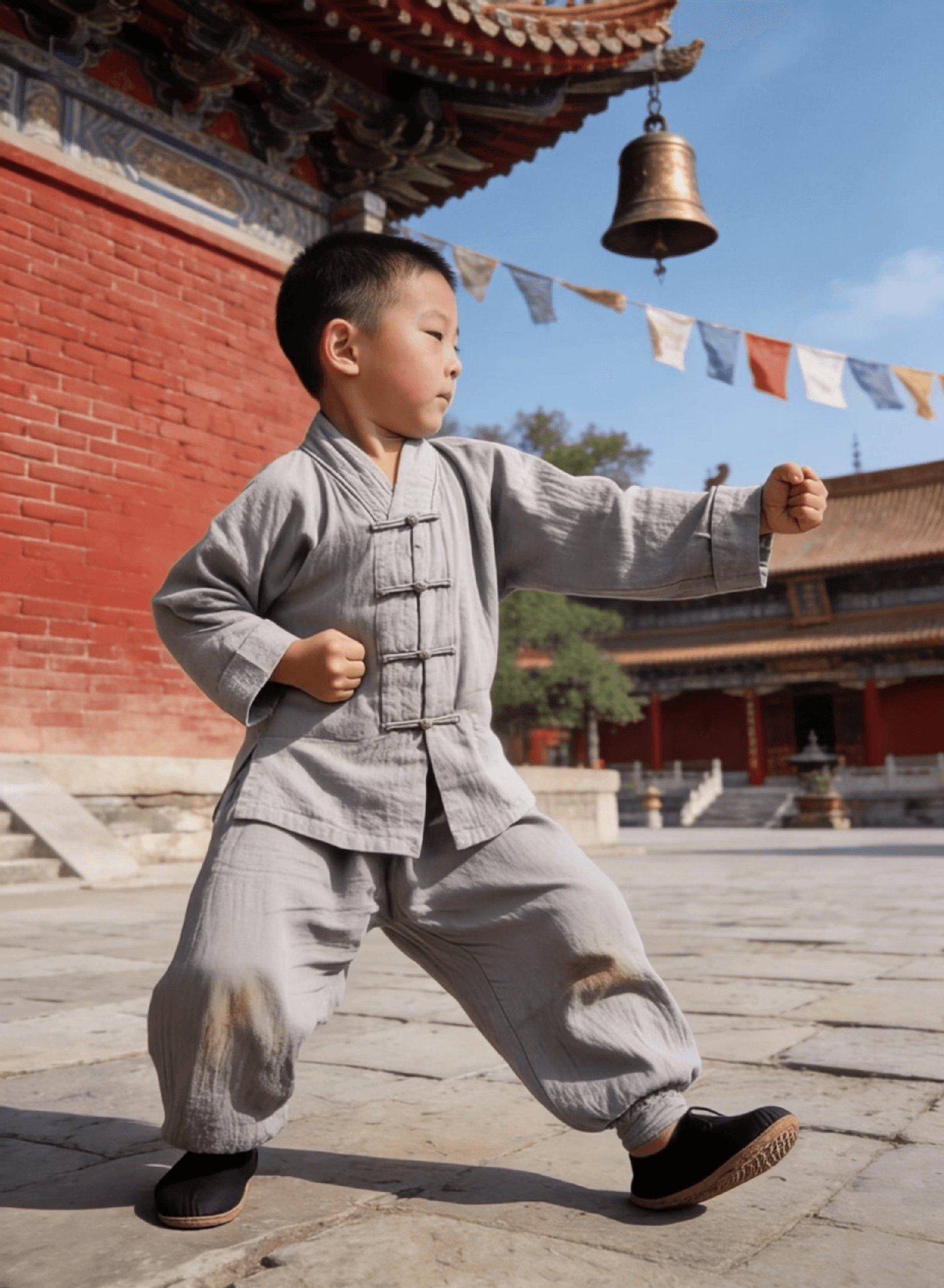 Reference image of Shaolin baby