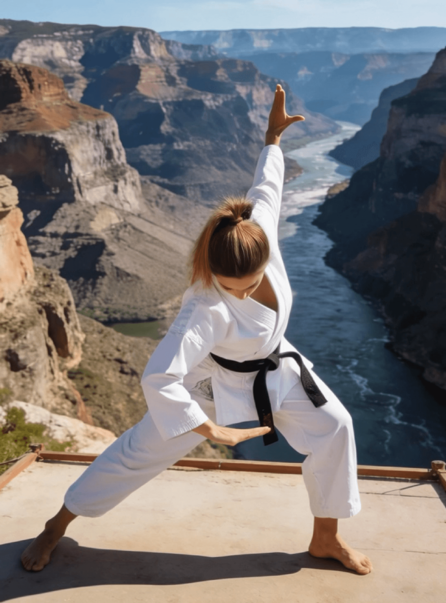 Reference image of Shaolin woman